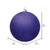 Vickerman 15.75" Purple Glitter Ball Christmas Ornament