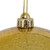 Vickerman 8" Honey Gold Mercury Ball Christmas Ornament
