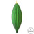 Vickerman 8" Emerald Matte Line Finial Christmas Ornament Pack of 4