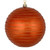 Vickerman 6" Burnished Orange Candy Finish Ball Christmas Ornament with Glitter Lines 3 per Bag