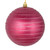 Vickerman 6" Berry Red Candy Finish Ball Christmas Ornament with Glitter Lines 3 per Bag