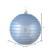  Vickerman 6" Lilac Candy Finish Ball Christmas Ornament with Glitter Lines 3 per Bag 