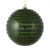 Vickerman 6" Moss Green Candy Finish Ball Christmas Ornament with Glitter Lines 3 per Bag
