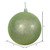  Vickerman 8" Celadon Glitter Ball Christmas Ornament 