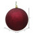 Vickerman 8" Burgundy Glitter Ball Christmas Ornament