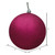 Vickerman 8" Fuchsia Glitter Ball Christmas Ornament