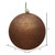 Vickerman 8" Mocha Glitter Ball Christmas Ornament