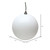 Vickerman 2.4" White Matte Ball Christmas Ornament 24 per Bag
