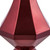 Vickerman 8" Berry Red Candy Finish Diamond Finial Christmas Ornament Pack of 2