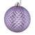 Vickerman 2.75" Lavender Durian Glitter Ball Christmas Ornament 12 per Bag 