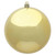 Vickerman 6" Gold Shiny Ball Christmas Ornament 4 per Bag