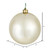 Vickerman 6" Champagne Shiny Ball Christmas Ornament 4 per Bag