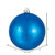 Vickerman 8" Blue Shiny Ball Christmas Ornament