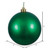  Vickerman 8" Emerald Matte Ball Christmas Ornament 