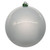 Vickerman 10" Silver Pearl UV Drilled Ball Christmas Ornament 1 per bag