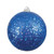 Vickerman 12" Blue Sequin Ball Christmas Ornament