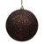 Vickerman 10" Chocolate Sequin Ball Christmas Ornament