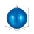 Vickerman 15.75" Blue Shiny Ball Christmas Ornament