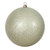 Vickerman 15.75" Champagne Glitter Ball Christmas Ornament