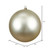 Vickerman 15.75" Champagne Matte Ball Christmas Ornament UV Resistant