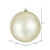 Vickerman 15.75" Champagne Shiny Ball Christmas Ornament UV Resistant