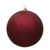 Vickerman 15.75" Burgundy Glitter Ball Christmas Ornament