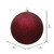 Vickerman 15.75" Burgundy Glitter Ball Christmas Ornament