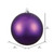 Vickerman 15.75" Plum Matte Ball Christmas Ornament