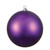 Vickerman 15.75" Plum Matte Ball Christmas Ornament