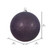 Vickerman 15.75" Plum Glitter Ball Christmas Ornament