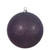 Vickerman 15.75" Plum Glitter Ball Christmas Ornament