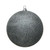 Vickerman 15.75" Pewter Glitter Ball Christmas Ornament