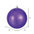  Vickerman 15.75" Plum Shiny Ball Christmas Ornament 
