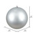 Vickerman 20" Giant Matte Silver Ball Christmas Ornament UV Resistant