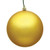 Vickerman 3" Honey Gold Matte Ball Christmas Ornament 32 per Box