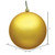  Vickerman 3" Honey Gold Matte Ball Christmas Ornament 32 per Box 