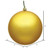 Vickerman 3" Honey Gold Matte Ball Christmas Ornament 32 per Box