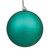 Vickerman 3" Teal Matte Ball Christmas Ornament 32 per box