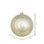Vickerman 8" Champagne Shiny Mercury Ball Christmas Ornament