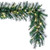 Vickerman 9' Cashmere Artificial Christmas Garland with 2 Sets of 50 Warm White Dura-lit LED Lights