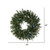 Vickerman 48" Cashmere Artificial Christmas Wreath Multi-Colored Dura-lit LED Lights