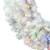 Vickerman 24" Crystal White Spruce Artificial Christmas Wreath Multi-Colored LED Mini Lights