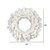 Vickerman 60" Crystal White Spruce Artificial Christmas Wreath Unlit