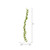 Vickerman 6' Artificial Green Boxwood Moderne Garland