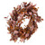 Vickerman 22" Green Brown Artificial Leaf Wreath