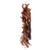Vickerman 22" Green Brown Artificial Leaf Wreath