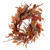 Vickerman 22" Cream Red Artificial Leaf Wreath