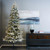 Vickerman 7.5' x 45" Flocked Kiana Artificial Christmas Tree Dura-Lit LED Warm White Mini Lights