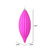 Vickerman 8" Fuchsia Matte Line Finial Christmas Ornament Pack of 4