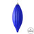 Vickerman 8" Purple Shiny Line Finial Christmas Ornament Pack of 4